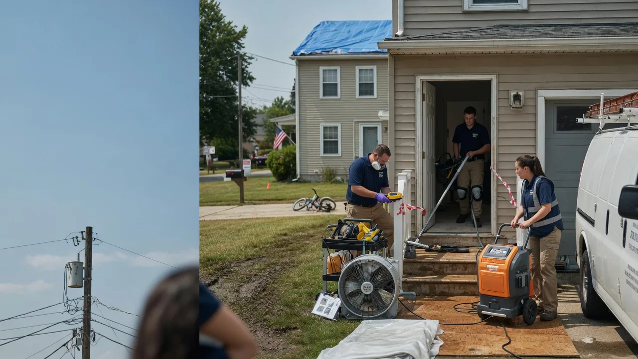 Water Damage Repair in Daniel, WY near me